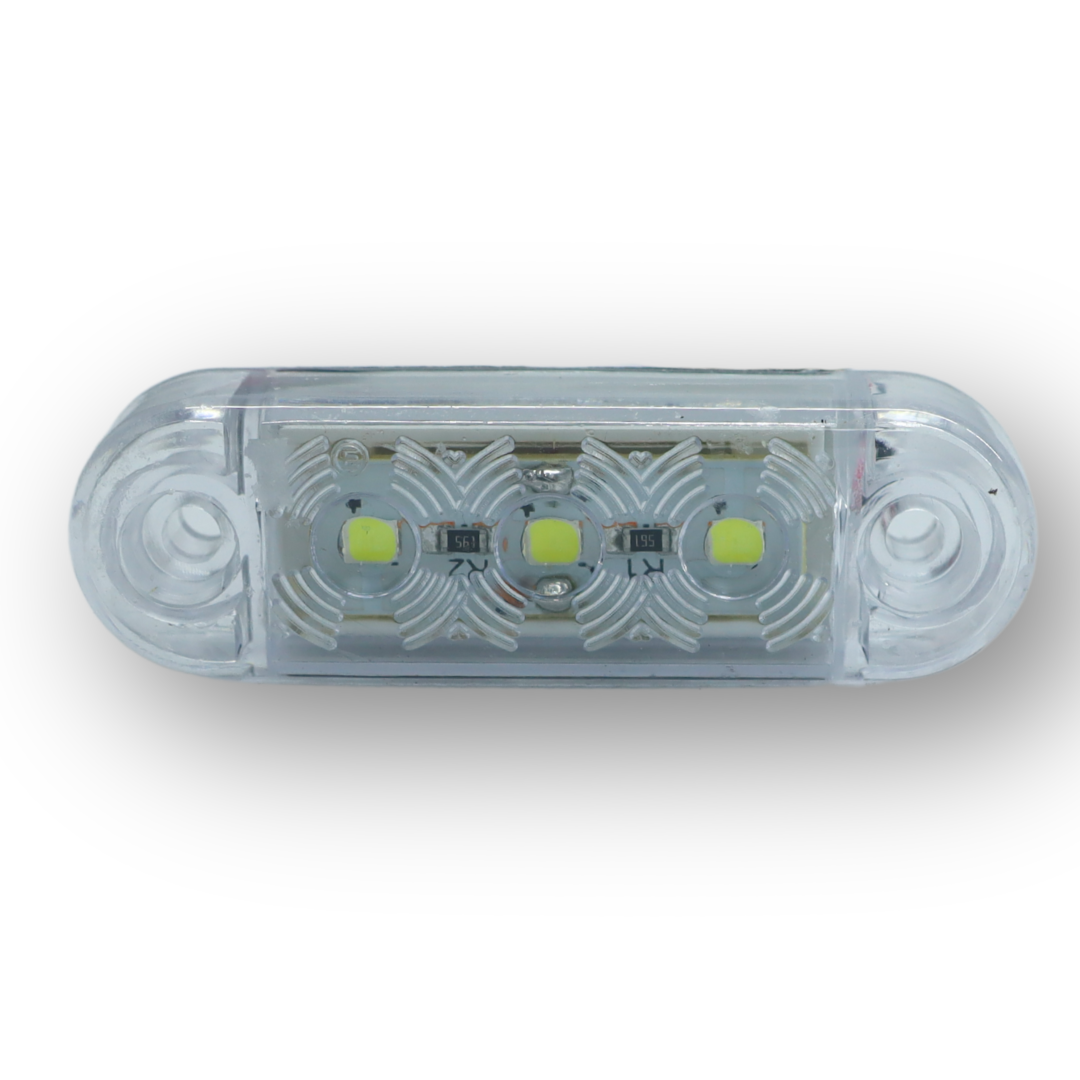Фонарь декор LED 3 белый \F.PLAS\