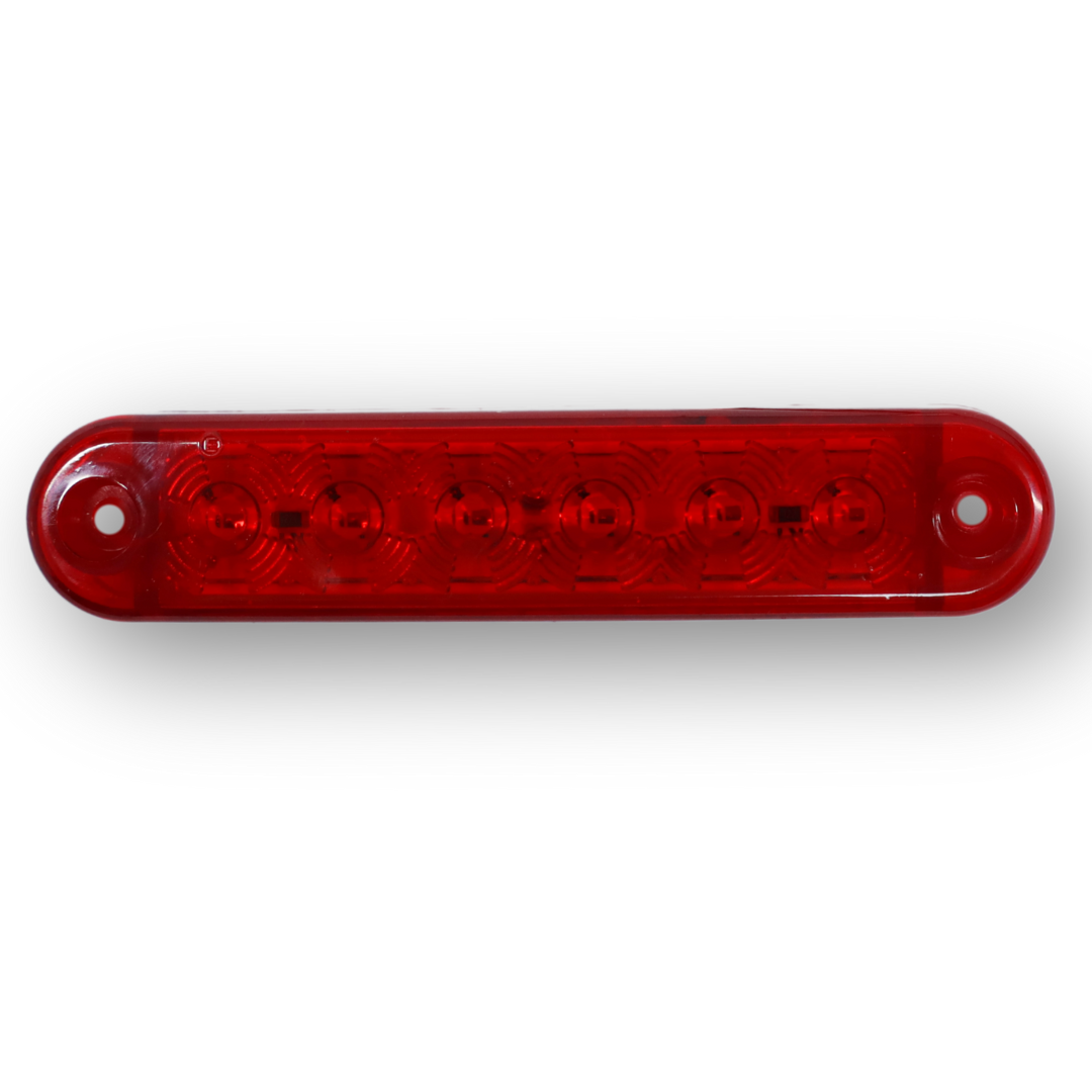 Фонарь декор LED 6 красный \F.PLAS\