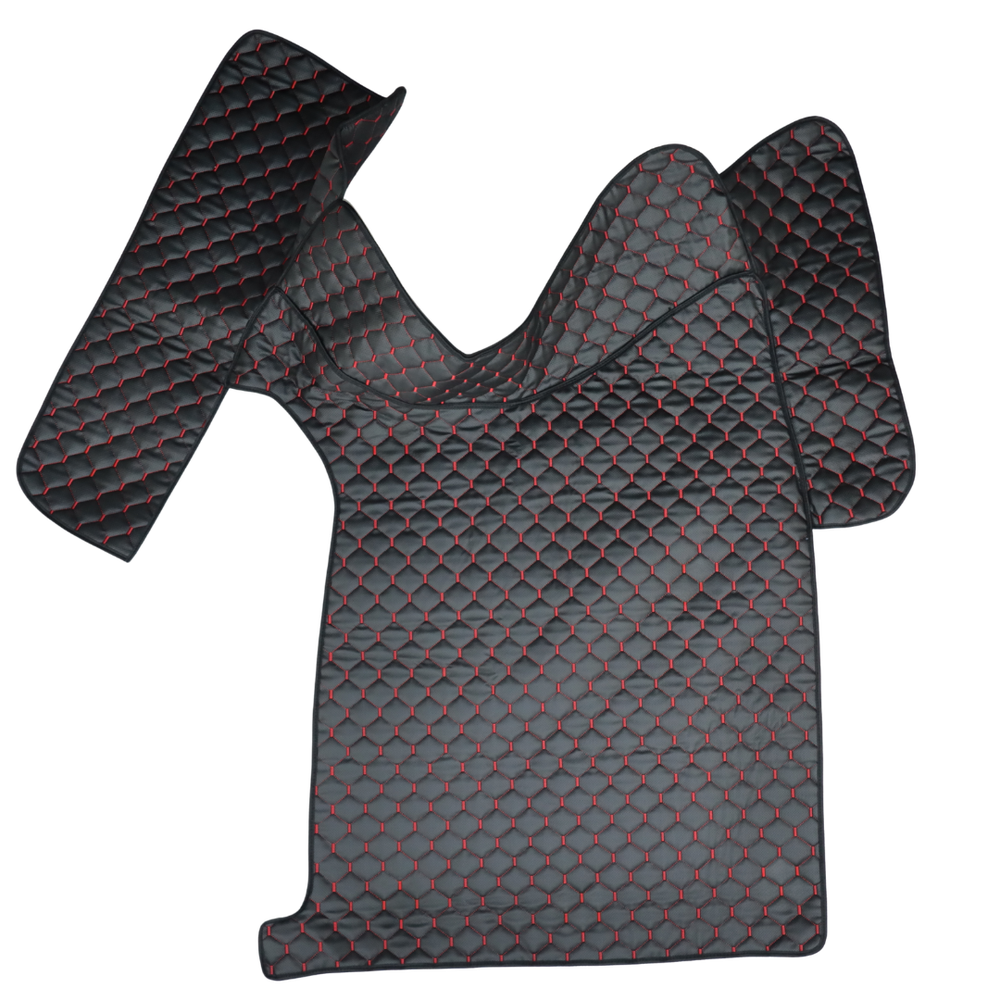 Килимок Екошкіра VOLVO FH 2003-2013; МКПП, чорний, перфорація Килимок Екошкіра VOLVO FH 2003-2013; МКПП, чорний, перфорація