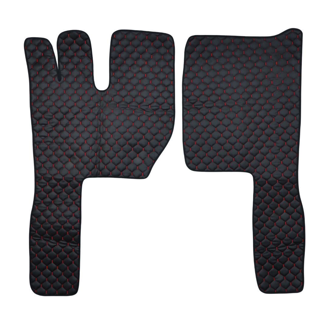 Килимок Екошкіра VOLVO FH 2003-2013; МКПП, чорний, перфорація Килимок Екошкіра VOLVO FH 2003-2013; МКПП, чорний, перфорація