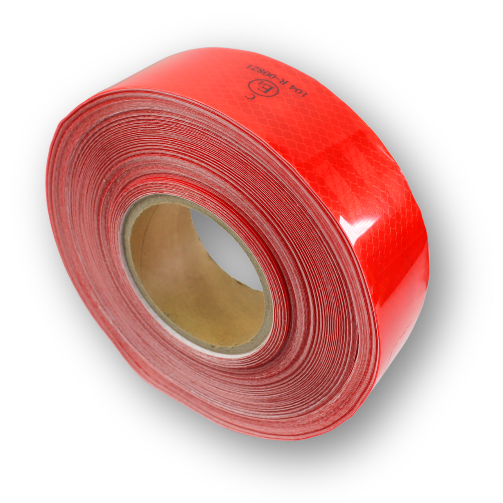 Лента светоотражаящая RS-006, красная