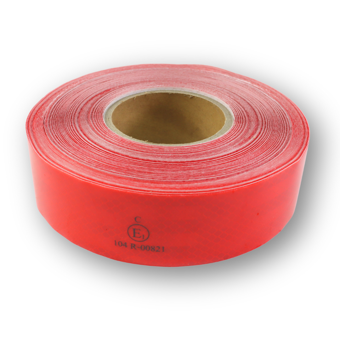 Лента светоотражаящая RS-006, красная