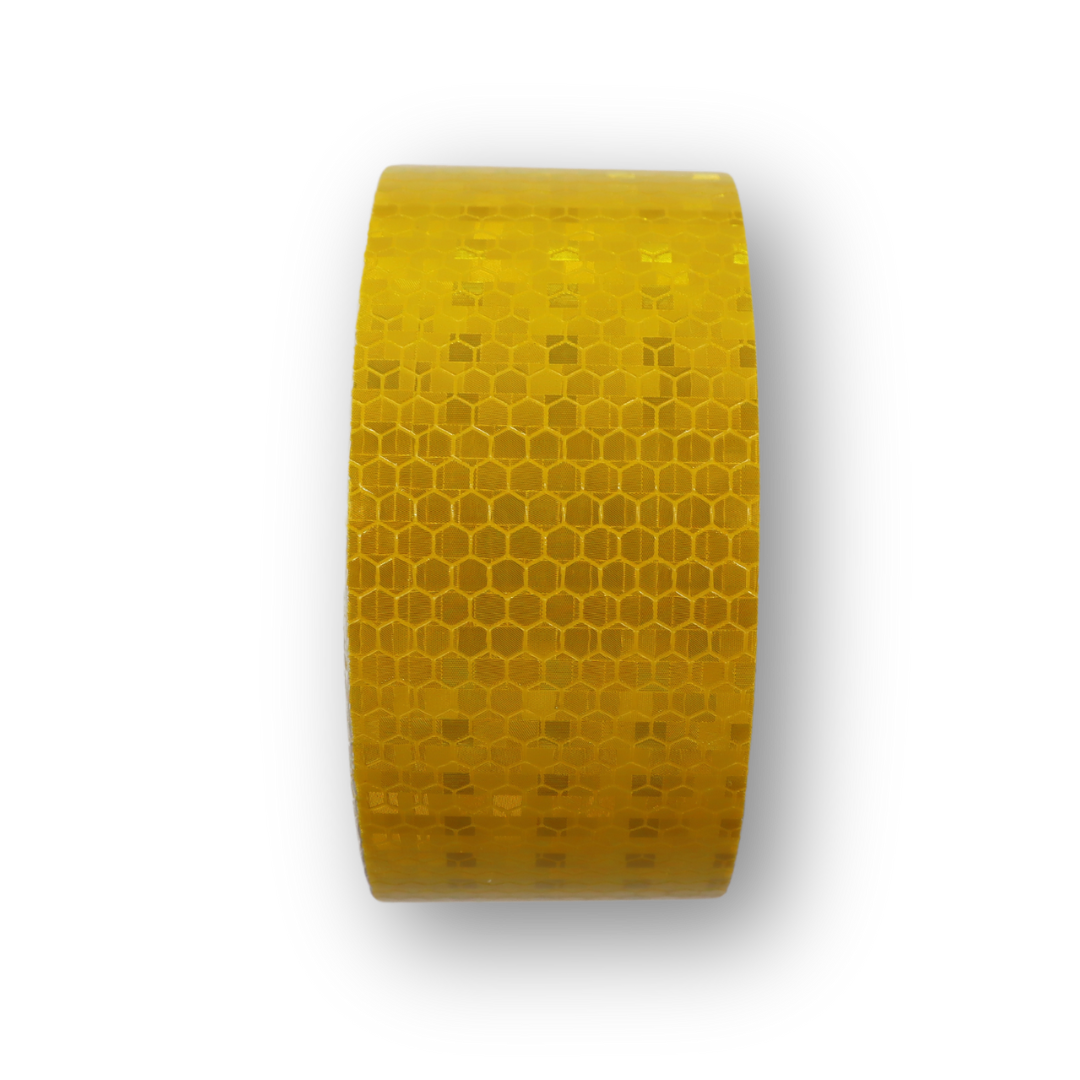 Стрічка світловідбивна на паперовій основі PVCM-Y, жовта Стрічка світловідбивна на паперовій основі PVCM-Y, жовта