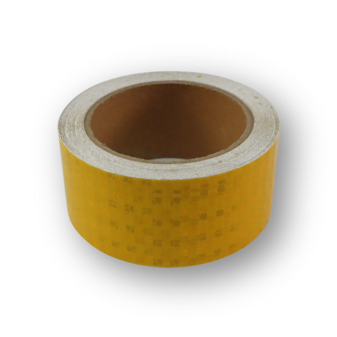 Стрічка світловідбивна на паперовій основі PVCM-Y, жовта Стрічка світловідбивна на паперовій основі PVCM-Y, жовта