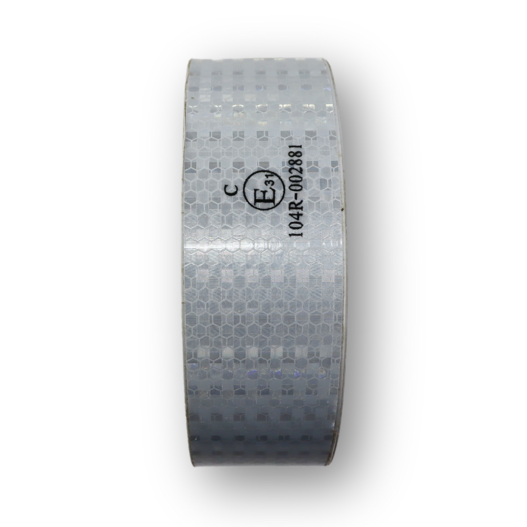 Стрічка світловідбивна на паперовій основі PVCM-W, біла Стрічка світловідбивна на паперовій основі PVCM-W, біла